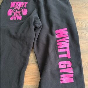 WWE Bray Wyatt- Wyatt Gym Black Sweats